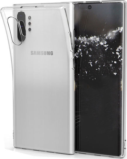 Back Cover Σιλικόνης Διάφανο (Galaxy Note 10+)