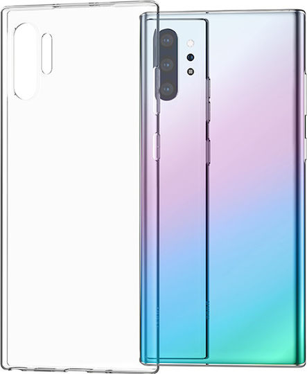 Back Cover Σιλικόνης Διάφανο (Galaxy Note 10+)