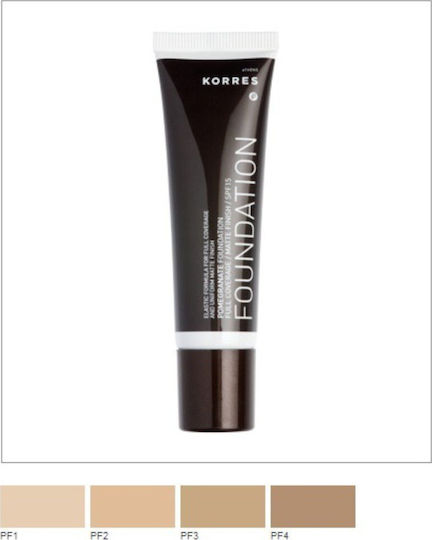 Korres Pomegranate Liquid Make Up SPF15 PF1 30ml
