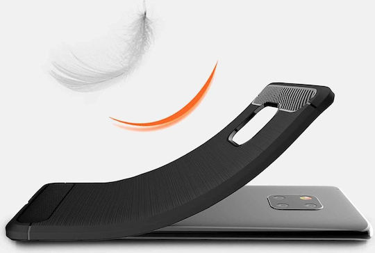 Hurtel Back Cover Σιλικόνης Μαύρο (Huawei Mate 20 Pro)