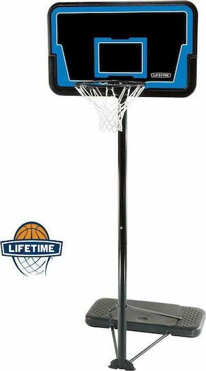 Lifetime Μπασκέτα με Βάση και Ρυθμιζόμενο Ύψος 228-305εκ.