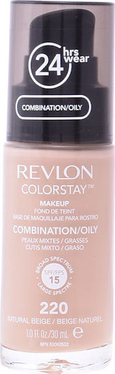 Revlon Colorstay Make-up Combination Oily Skin Liquid Foundation SPF15 30ml