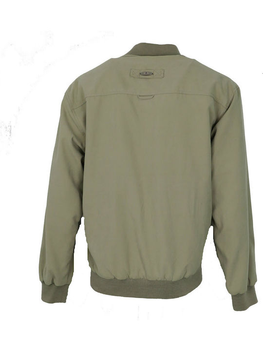 Vor End 09-1-02.998 Herrenjacke Khaki Offen