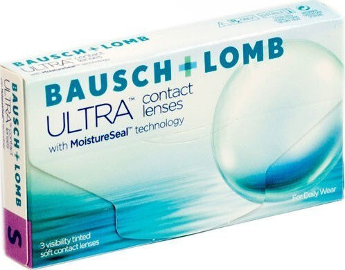 Bausch & Lomb Ultra 3 Monthly Contact Lenses Silicone Hydrogel