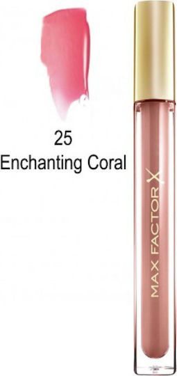 Max Factor Colour Elixir Luciu de buze 25 Coral încântător 3.8ml
