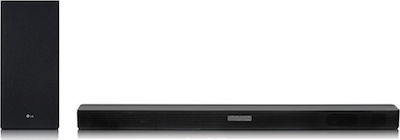 LG SK5 Soundbar 360W 2.1 cu Subwoofer fără fir și Control la distanță Negru