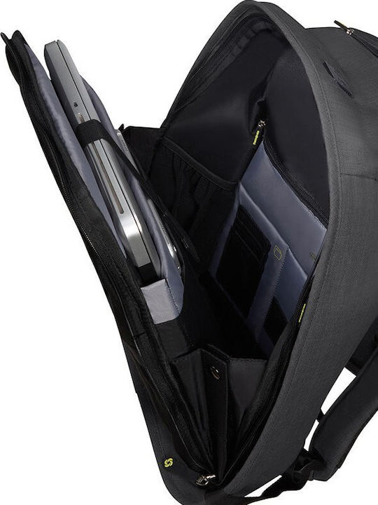 Samsonite Securipak Rucsac Pentru Laptop 15.6" Cu Port USB Negru Steel