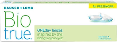 Bausch & Lomb Biotrue ONEday for Presbyopia 5 Ημερήσιοι Πολυεστιακοί Φακοί Επαφής Υδρογέλης με UV Προστασία