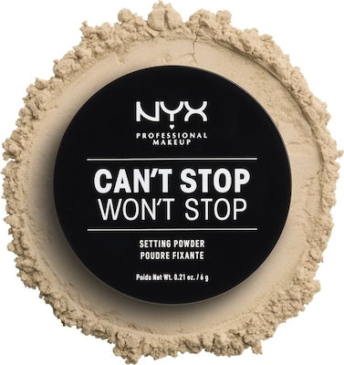 Nyx Professional Makeup Can't Stop Won't Stop Setting Powder Light-Medium Fixierpuder 6gr