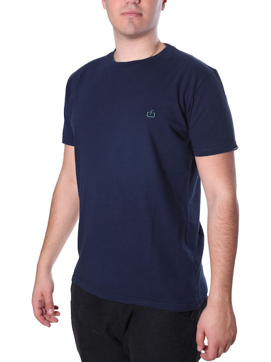 Emerson GD T-shirt Bărbătesc cu Mânecă Scurtă Albastru marin