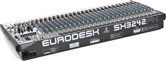 Behringer SX3242FX Аналогова конзола 32 канала с Фантомно захранване & 24 XLR входа