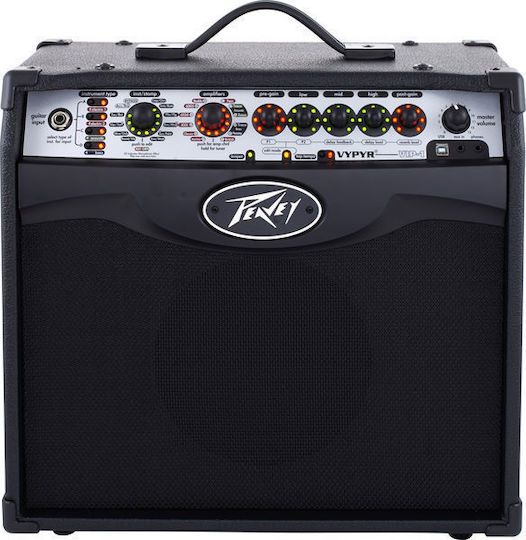 Peavey Vypyr® VIP 1 Комбо усилвател Електрическа китара 1 x 8" 20W Черен 03608060