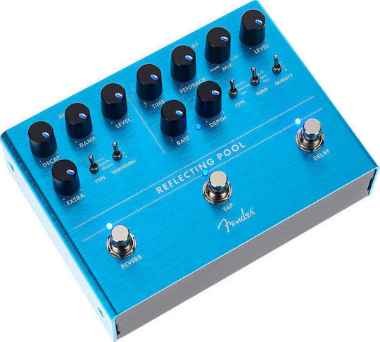 Fender Reflecting Pool 0234546000 Πετάλι Effect Delay / Reverb Ηλεκτρικής Κιθάρας και Ηλεκτρικού Μπάσου