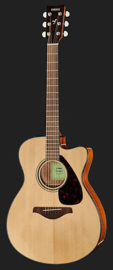 Yamaha Полуакустичен Китара FSX800C Отрязана Natural
