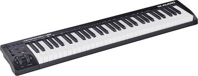 M-Audio Midi Keyboard Keystation MK3 με 61 Πλήκτρα σε Μαύρο Χρώμα