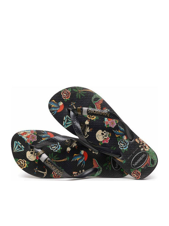 Top Tribo Men's Flip Flops Black