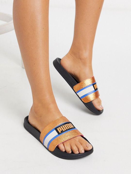 PUMA Leadcat FTR Slides Χρυσά