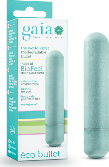 Gaia Vibrator Geschoss 9cm Aqua