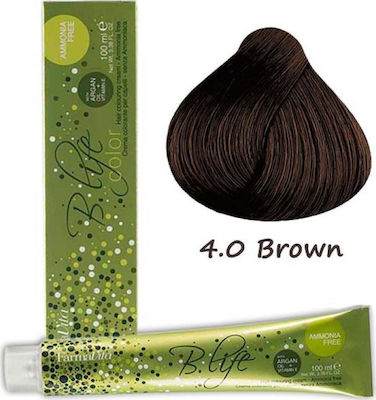 Farmavita B Life Hair Dye no Ammonia 4.0- Chestnut 100ml