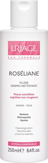 Uriage Roseliane Dermo-Cleansing Fluid Emulsion Cleansing Face & Eyes 250ml