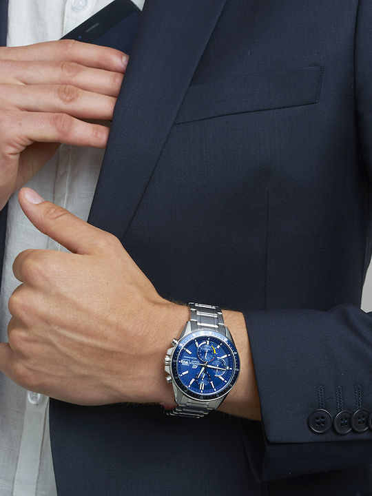 Casio Edifice Premium Ρολόι Μπαταρίας με Μεταλλικό Μπρασελέ Casio Edifice Premium Ρολόι Μπαταρίας με Μεταλλικό Μπρασελέ