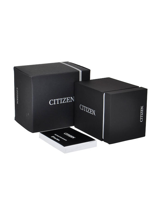 Citizen Eco Casual Uhr Eco - Antrieb mit Silber Metallarmband