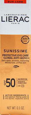 Lierac Sunissime Protective Eye Care Anti-Age Αντηλιακό Stick Face SPF50 with Color 3gr