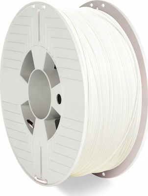 Verbatim PLA 3D Printer Filament 1.75mm White 1kg