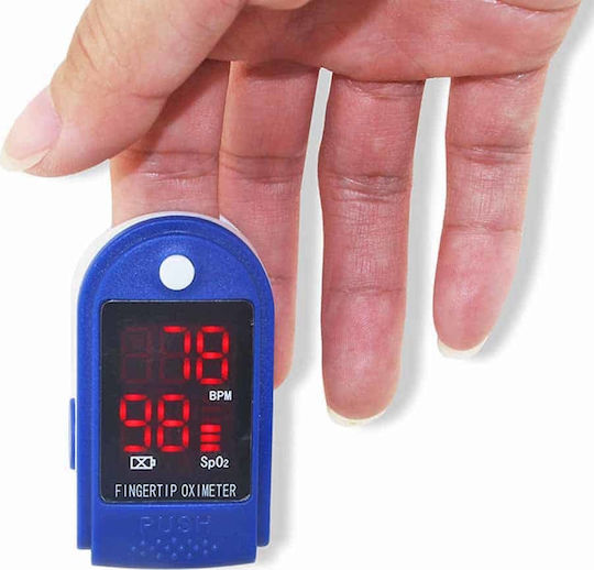 JZK-302 Fingertip Pulse Oximeter Blue