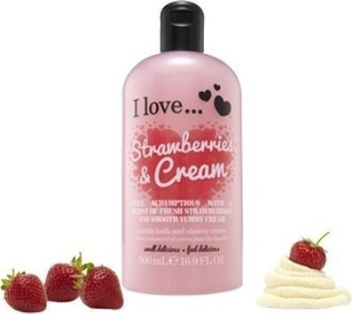 I Love Cosmetics Strawberries & Cream Cremiges Schaumbad (1x0ml)