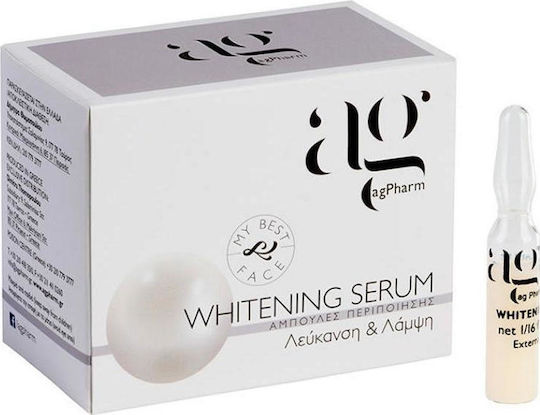 Ag Pharm Whitening Serum Face with Vitamin C for Radiance 8x2ml