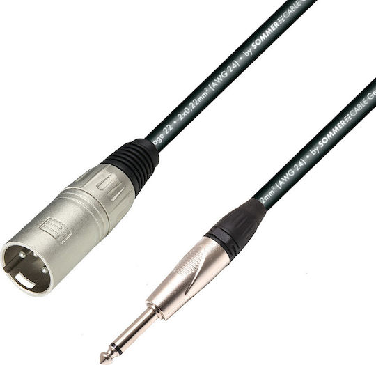 Prostage Cable XLR male - 6.3mm male 10m (BMT-10)