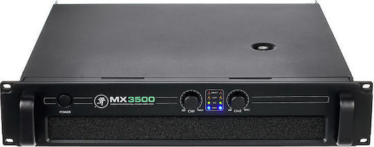 Mackie MX3500 PA Power Amplifier 2 Channels 1350W/4Ω 1000W/8Ω with Cooling System Black