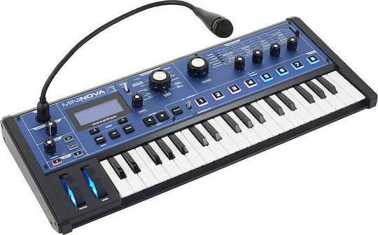 Novation Synthesizer MiniNova με 37 Πλήκτρα Τυπικής Αφής Μπλε