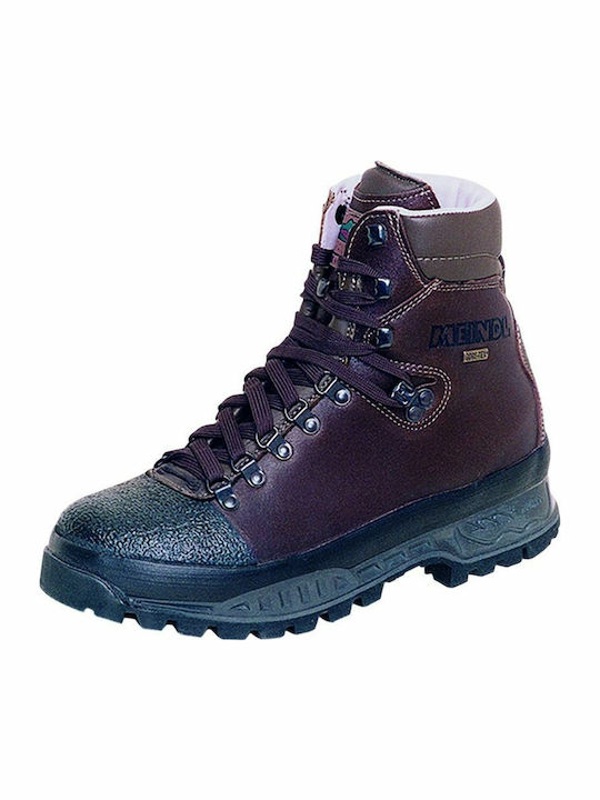 Meindl Elbrus Pro Creta Hunting Boots Gore-Tex in Brown color