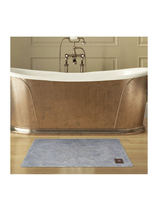 Greenwich Polo Club Bath Mat Cotton 2579 220760902579 Grey 60x90cm