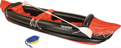Seastar 15621 Φουσκωτό Kayak Θαλάσσης 2 Ατόμων Μαύρο