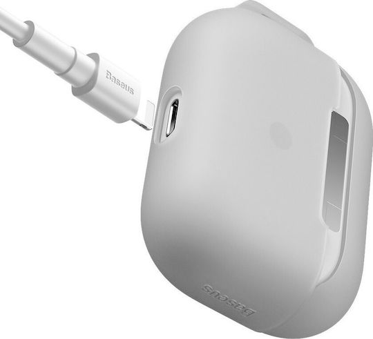 Baseus Let''s Go Husă în culoarea Alb pentru Apple AirPods Pro