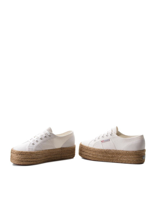 2790 Cotropew Women's Fabric Espadrilles White