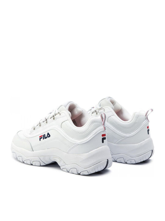 Low Strada Γυναικεία Chunky Sneakers Λευκά