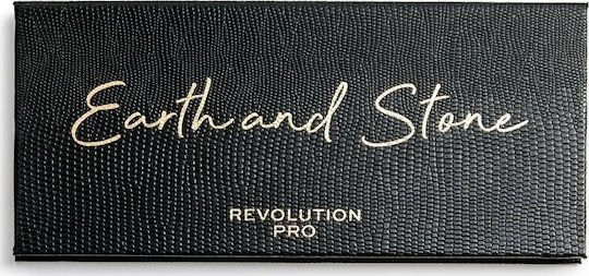 Revolution Beauty Pro Color Παλέτα με Σκιές Ματιών σε Στερεή Μορφή Earth & Stone 15gr