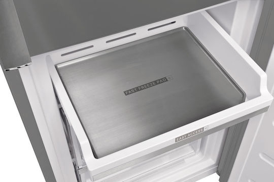 Whirlpool Ψυγειοκαταψύκτης 355lt Total NoFrost Υ201.3xΠ59.5xΒ65.6εκ. Inox W9 941D IX H