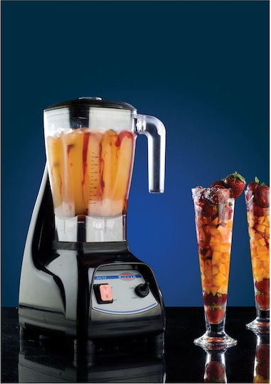 Johny Commercial Blender 1.2kW Ecru Beige with Jug Capacity 2.5lt 24.5x18x45cm