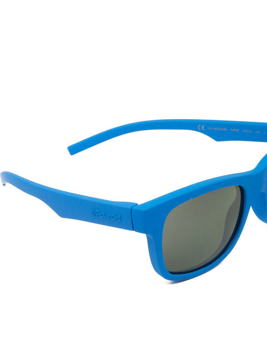 Polaroid Unbreakable Square Baby Kids Sunglasses with Polarized Blue Lens for 1-4 Years