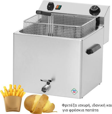 RM Gastro Fryer Electric 8.1kW Capacity 11lt 36x42x37cm