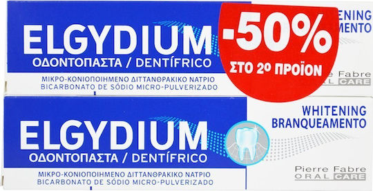 Elgydium Whitening Toothpaste 2x100ml