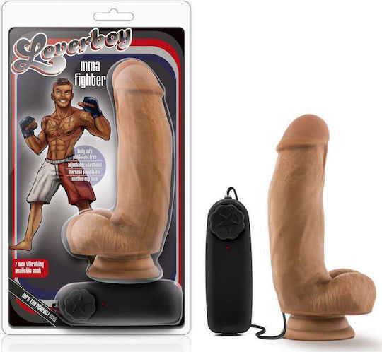 Blush Loverboy-MMA Fighter Realistic Vibrator 18cm Mocha