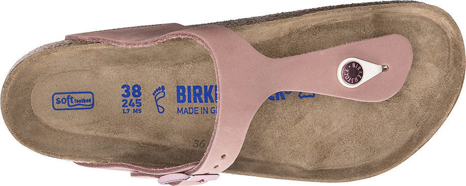 gizeh soft footbed pecan