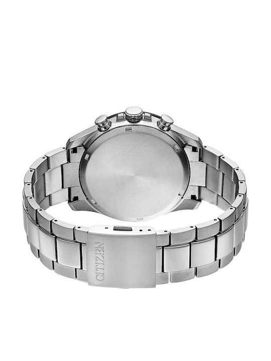 Citizen Ρολόι Eco - Drive με Μεταλλικό Μπρασελέ