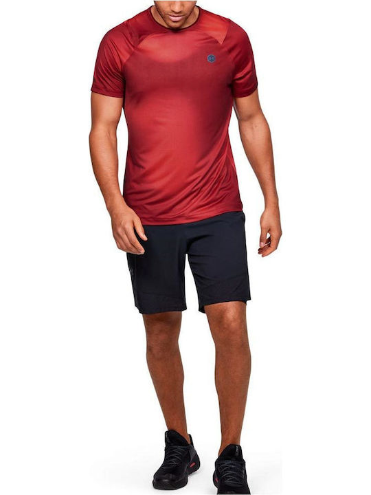 Fitted Раш Спортна тениска Червен